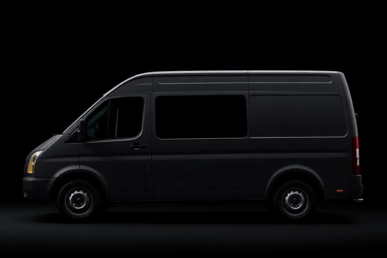 Ekstra stor bil, eksempel VW Crafter, Mercedes Sprinter